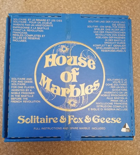 Vintage houses marbles - marbles,