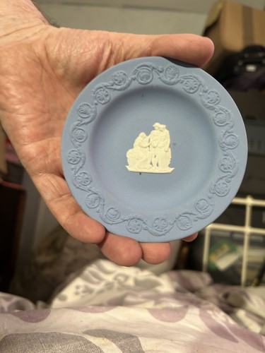 Wedgwood blue jasper ware dish - ware,