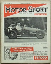 MOTOR SPORT Magazine Oct 1937