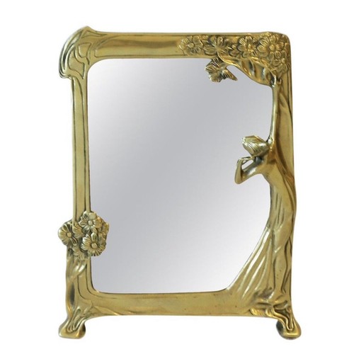 Solid brass art nouveau - solid,