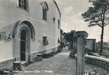 g887 postcard capri, anacapri, villa san michele, province of naples