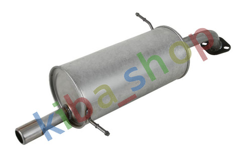 Exhaust system rear silencer - exhaust,