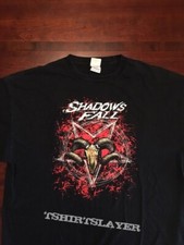 Vintage Shadows Fall 2005 Tour T-Shirt Black Cotton All size S-345XL HRN150