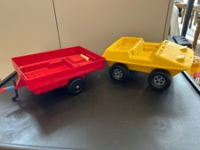 Sindy Trailer and Buggy Car Trailer VINTAGE