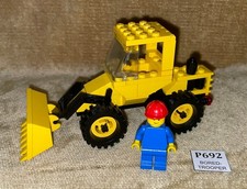 LEGO Sets: Town: Classic Town: Construction: 6658-1 BULLDOZER (1986) 100% 1980s