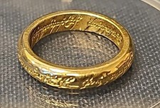 Lord of the Rings Gold Tone
