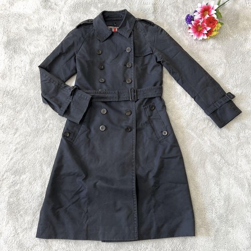 Aquascutum black trench - black, coat