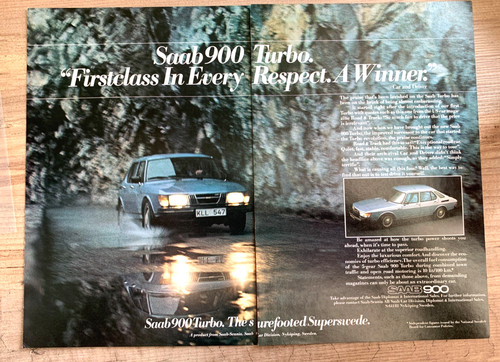Saab 900 turbo frameable - saab,