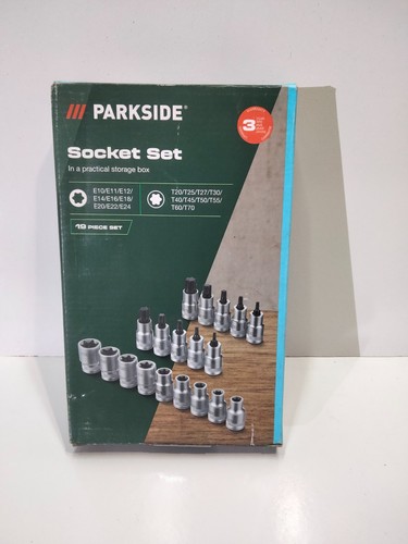Parkside piece socket set - socket,