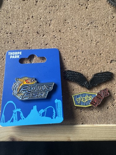 Thorpe park pin bundle - park,