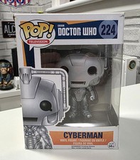CYBERMAN #224 - BBC Doctor Who - Funko Pop Vinyl - With HD Protector
