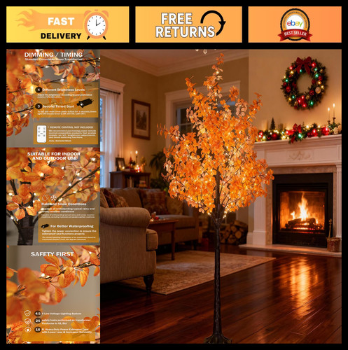 6ft lighted lucky tree with - 6ft,