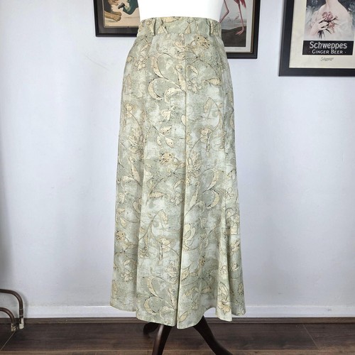 Vintage 90s floral chiffon - 90s,