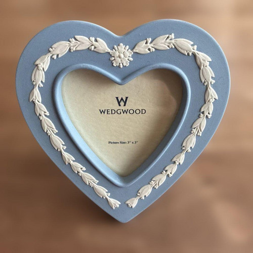 Wedgwood jasper blue heart - wedgwood,