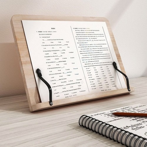 Wooden book stand - wooden,