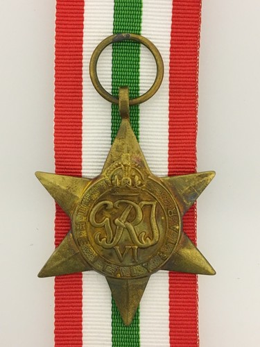 British ww2 italy star full - italy,