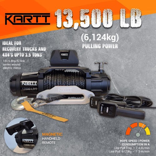 Kartt recovery electric winch - kartt,