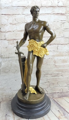 Art deco nude - nude, warrior