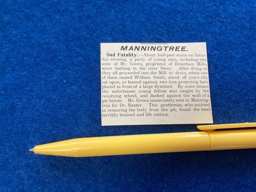 Rare 1900 ephemera - rare, –
