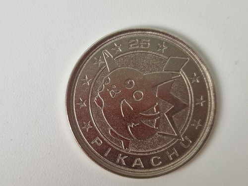 Pokémon pikachu metal coin - coin, no