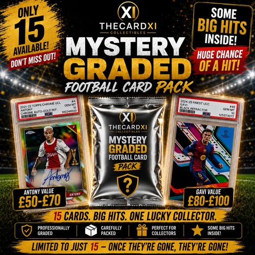 Mystery graded football slab - graded,