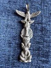 sterling silver totem pole