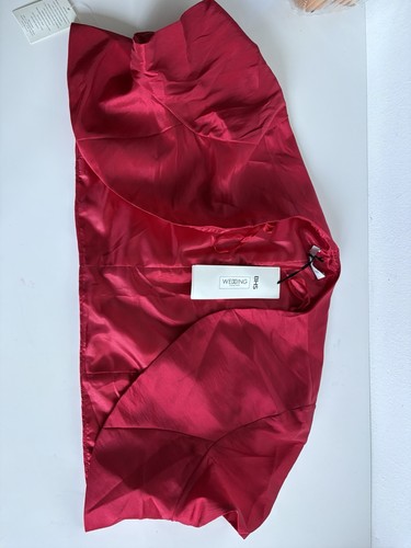 Bhs wedding red bolero jacket - red,
