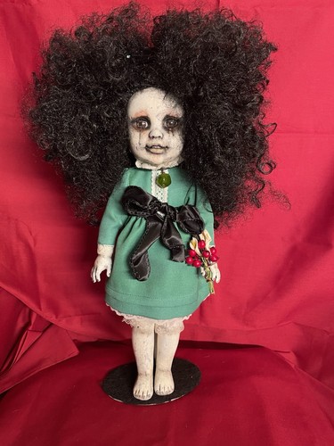 Ooak creepy horror ghost - ghost, doll