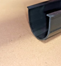3 Meter U Shape Garage Door Rubber Seal Weather Strip 1/4" T Fitting