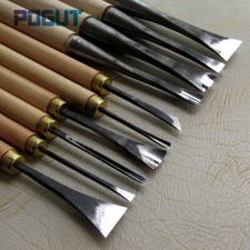 10pcs Hand Wood Carving Knives Tools General Details Root Chisel Made By Hand