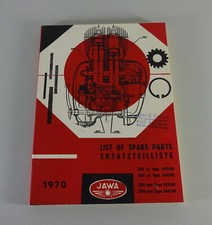 Parts Catalog/Spare List Jawa 250ccm Type 559/04 + 350ccm 360/00 '1970