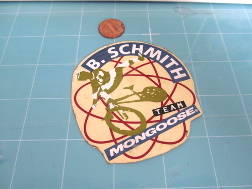 Mongoose vintage sticker decal - mongoose,