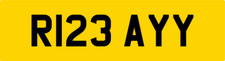 RAY NEAT PRIVATE CAR REG NUMBER PLATE R123 AYY NO HIDDEN DVLA FEES - RAYMOND RAE