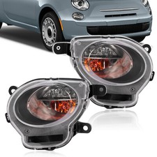 For Fiat 500 2012-2017 Clear