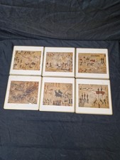 Set of 6 Cork Backed Table