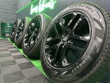 New Defender 90 / 110 Gloss Black Style 5098 20” Alloy Wheels & All Pirelli’s!