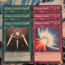 3 x Yugioh Swords of Revealing