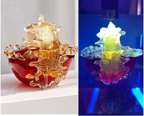 Vintage murano art glass ruby - vintage,