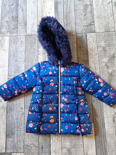 Very mini girls blue floral - by,