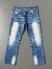 Adidas x Diesel “Barcelona” Distressed Jeans | W32 | Rare Collab Y2K Denim 2011