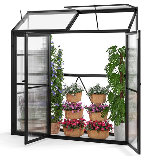 Outdoors walk greenhouse - outdoors, walk-in