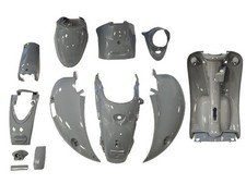 Complete Fairing Gray Glossy ZNEN Nova Alpha Scooter Moped Retro