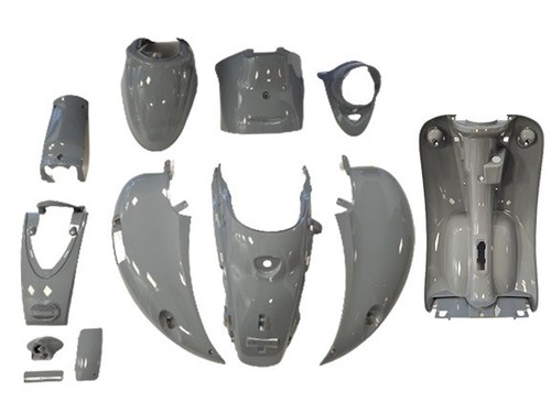Complete fairing gray - complete, glossy