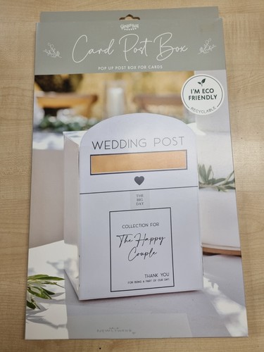 Ginger ray wedding card - ginger, post