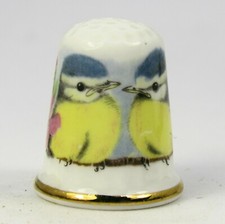 THIMBLE COLLECTORS CLUB, BLUE