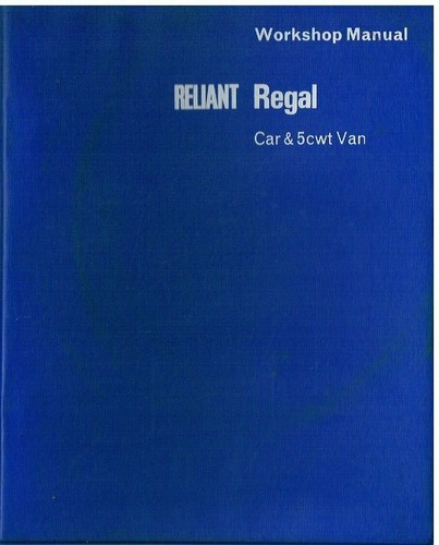 Reliant regal saloon - reliant, &
