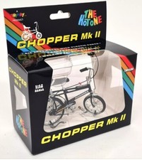 Toyway 1/12 - Chopper MK2 Model Bicycle Black Retro 70's Bike The Hot One 