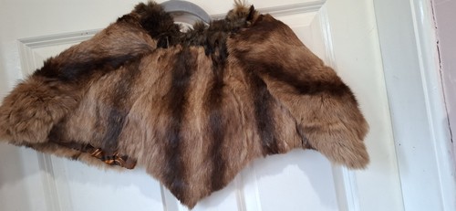 Vintage brown mink fur stole - vintage,