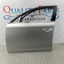 AUDI A4 FRONT DOOR LEFT PASSENGER SIDE IN SILVER LX7W  B8 2013