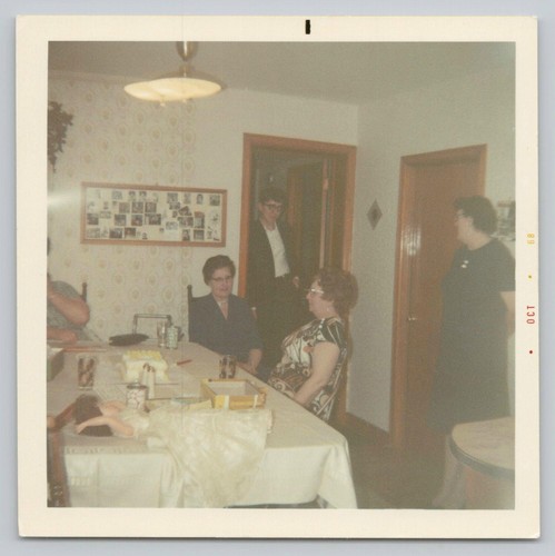 1960s family birthday party - family,